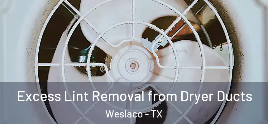  Excess Lint Removal from Dryer Ducts Weslaco - TX